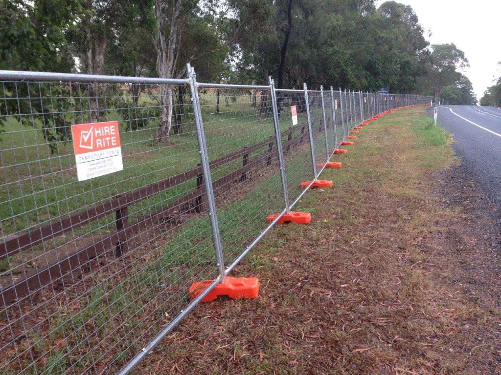 Temporary Fence - Home Construction