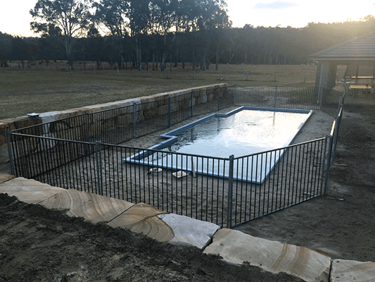 temporary pool fencing central coast img