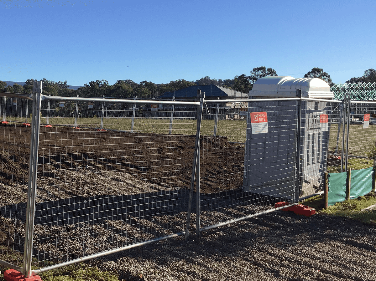 silt fence & toilet hire